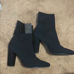 Black Sock Booties